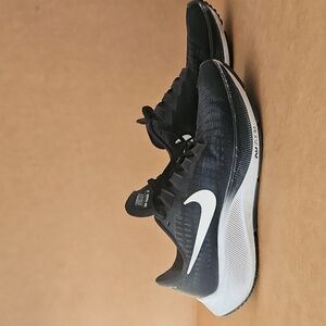 Nike Zoom Pegasus 37 Black with White Swoosh